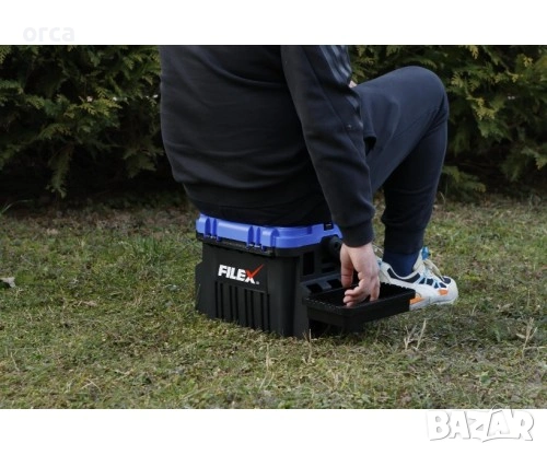 Куфар-стол Fil Fishing TACKLE & SEAT BOX 150 кг риболов Италия PRO XL, снимка 8 - Такъми - 53353558