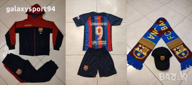Benzema vs Lewandowski EL Classico Барселона - Реал Мадрид Детско Фенски Артикули 2023г, снимка 5 - Футбол - 39494428