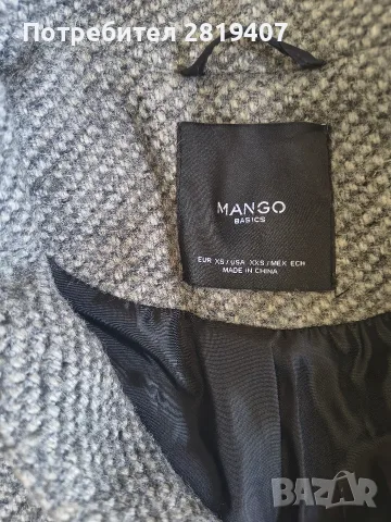 вълнено сако на Mango , снимка 3 - Якета - 56126287