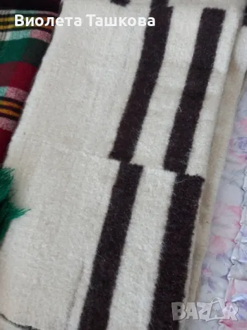 Продавам  1 бр родопско одеяло,2 бр.дом.тъкани черги 1 бр. китеник, снимка 2 - Олекотени завивки и одеяла - 49904166
