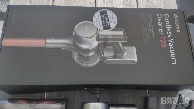 Вертикална акумулаторна прахосмукачка Хiaomi Dreame T20, снимка 7 - Прахосмукачки - 41764692