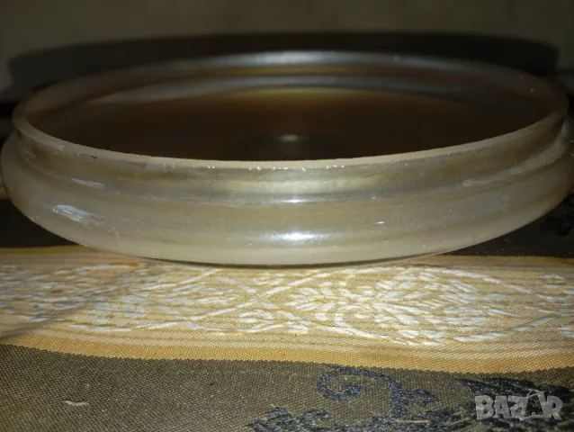 Шест стъкла за полилей арт деко, снимка 3 - Полилеи - 49763035