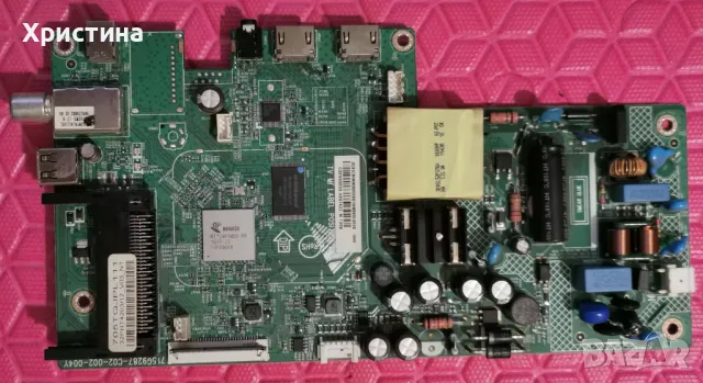 PHILIPS 32PHT4203/12 Main board 715G9287-C02-002-004Y  T-con CV320H1-F01-XC-2