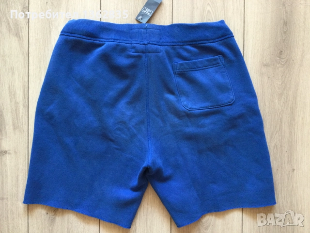 НОВИ сини къси гащета бермуди ABERCROMBIE & FITCH размер L от САЩ, снимка 7 - Къси панталони - 51566818