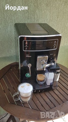 Кафемашина Saeco Xelsis обслужена изцяло. Топ клас! БГ меню! Тъч скрийн дисплей, снимка 15 - Кафемашини - 41662715