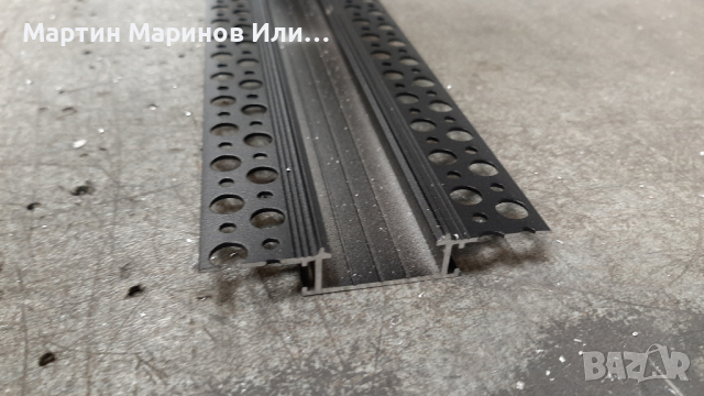 Алуминиев Профил за LED Лента.За Вграждане в Гипсокартон , снимка 3 - Лед осветление - 36251288