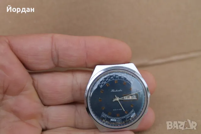 СССР мъжки часовник ''Ракета календар'' , снимка 11 - Мъжки - 49934000