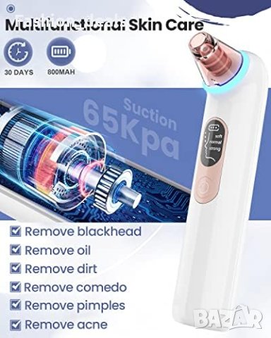 Нова Вакуум машинка за пори черни точки акне на лицето/USB/Жени Мъже, снимка 4 - Калъфи, кейсове - 41662064