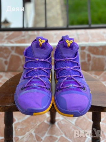 Nike Kobe A.D. 2018 Lakers Away Оригинални! AR5515-500, снимка 2 - Кецове - 53047947