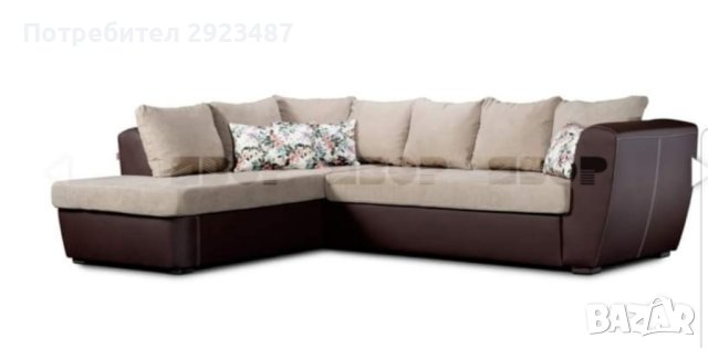  Голям ъглов диван, снимка 1 - Дивани и мека мебел - 41985069