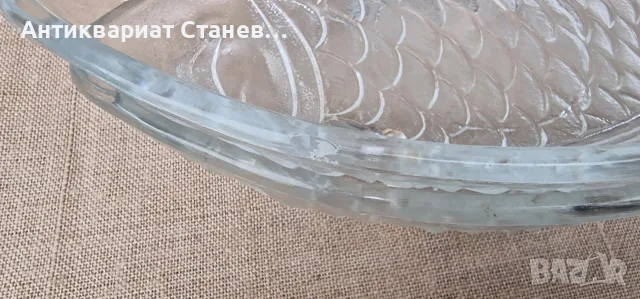 8 броя стъклени чинии риба, снимка 13 - Чинии - 56263824