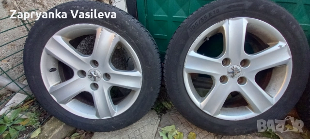 Джанти с гуми 4х108 Пежо, Ситроен Peugeot, Citroen , снимка 3 - Гуми и джанти - 52929326