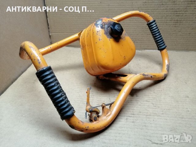 Комплект Дръжка + Резервоар За Стара Бензинова Резачка. , снимка 4 - Антикварни и старинни предмети - 40890970