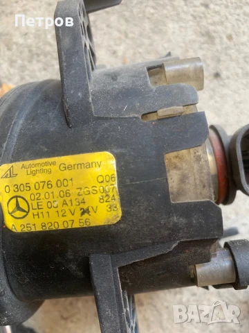 Оригинални Фар за мъгла халоген ляв и десен A2518200856 и A2518200756, снимка 3 - Части - 51192079