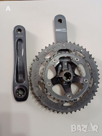  SHIMANO CLARIS /шосейни курбели компакт/, снимка 12 - Части за велосипеди - 36210777