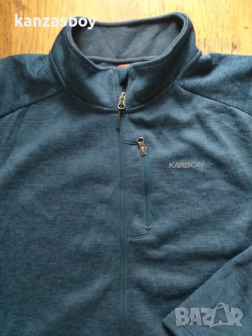 karbon men's full zip jacket - страхотно мъжко горнище ХЛ ДЕБЕЛО, снимка 7 - Спортни дрехи, екипи - 44264205