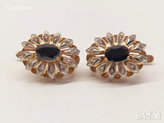 Руско злато , снимка 2 - Обеци - 53862908