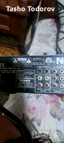 Краино стъпало 2х100 и мишпулт Nomark, снимка 6 - Ресийвъри, усилватели, смесителни пултове - 53291404