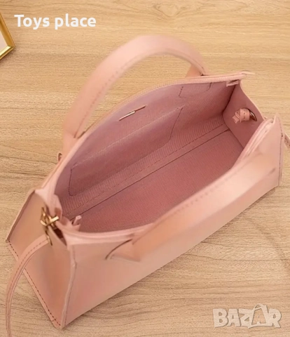 Малка розова чанта, дамска чанта, тийн чанта, снимка 4 - Чанти - 51752686