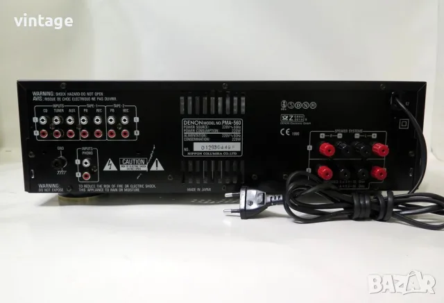 Denon PMA-560 Stereo Integrated Amplifier, снимка 7 - Ресийвъри, усилватели, смесителни пултове - 56189035