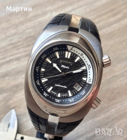 Автоматичен часовник Pirelli - PZeroTempo - Дайвър 300 метра