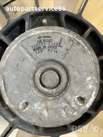 Вентилатори за охлаждане за Mazda CX-7 2.3T (2011) 168000-4850, снимка 3 - Части - 53682100