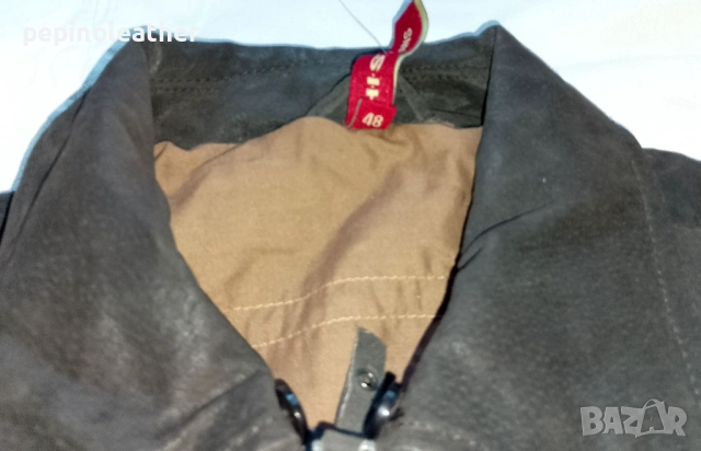 Американско пилотско кожено яке тип МA-1, размер М-L, снимка 5 - Якета - 52794140