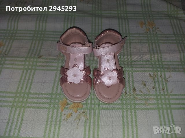 Розови сандали Nelli Blu, снимка 3 - Детски сандали и чехли - 40897181