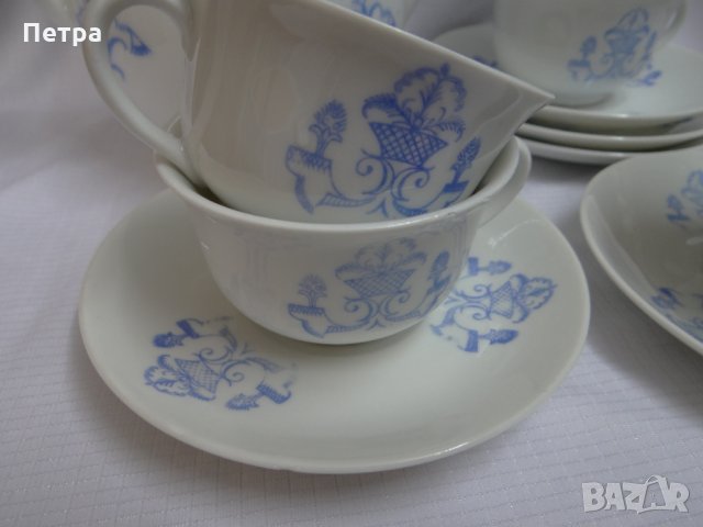 Порцеланов сервиз за дълго кафе за 9 човека, снимка 2 - Сервизи - 34339320
