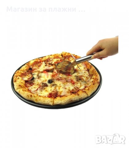 НОЖ ЗА РЯЗАНЕ НА ПИЦА С ДИАМЕТЪР 6,5 СМ. - код  2768, снимка 4 - Прибори за хранене, готвене и сервиране - 34159684