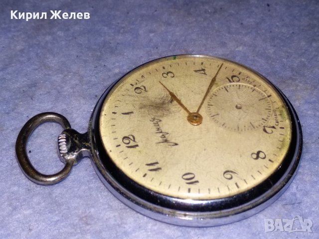 МОЛНИЯ Стар РУСКИ МЕХАНИЧЕН ДЖОБЕН ЧАСОВНИК МОЛНИЯ СССР 37126, снимка 9 - Джобни - 40060375