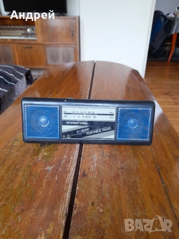Старо радио,радиоприемник International #3