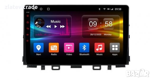 KIA RIO YB KX CROSS 2016-2020 9" АНДРОИД НАВИГАЦИЯ, 9702 - 1DIN