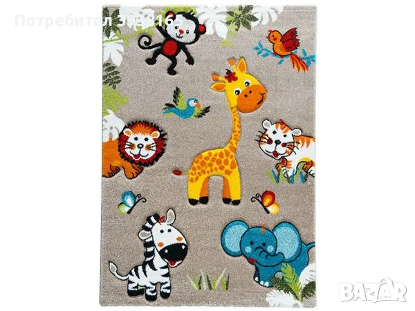 Детски килим Jungle, снимка 3 - Килими - 55809786
