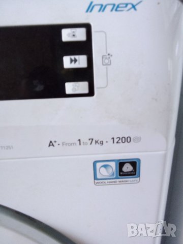 Пералня Indesit 7кг, снимка 2 - Перални - 39146399