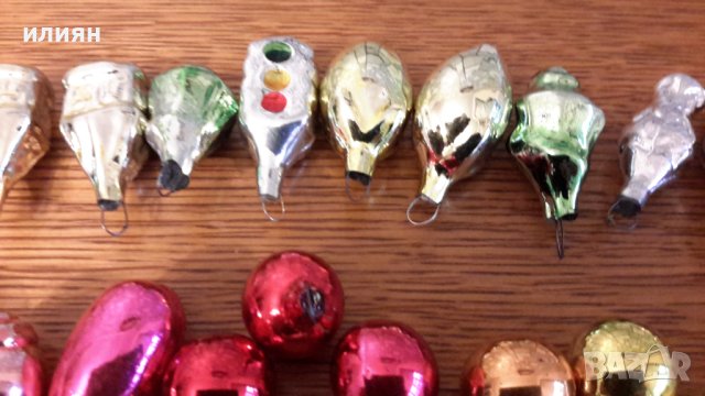 Малки стъклени новогодишни играчки 60лв за всички , снимка 17 - Колекции - 40700254