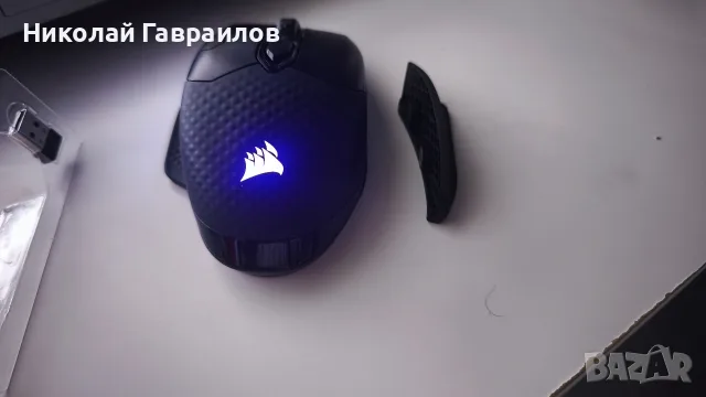 Геймърска мишка Corsair DARK CORE PRO, снимка 6 - Клавиатури и мишки - 55850986