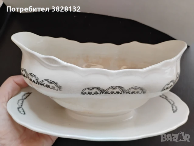 винтидж сосиера, снимка 2 - Антикварни и старинни предмети - 50757465