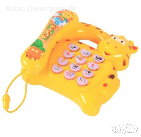 Детска играчка Музикален телефон със звуци и светлини, снимка 4 - Други - 48434407