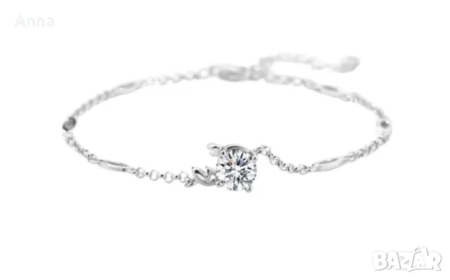 Сребърна гривна - зодия Рак - Silenti jewelry