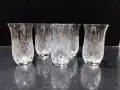 кристални чаши за вода безалкохолно , снимка 1