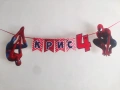 Покани, банер за рожден ден, Спайдърмен  / Spiderman, снимка 6