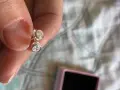 Мини обеци сребро проба 925 цена 10€ , снимка 1