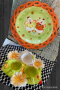 Великденски сет - поставка за 3 броя яйца и декоративна чиния
