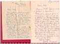 2 писма от Панка Пелишек до пианиста проф. Никола Дюлгеров от 1956 и 1957, снимка 2