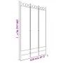 vidaXL Параван за стая, 3 панела, антрацит, 120x200 cм, текстил, снимка 8