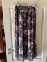 Нова дълга елегантна ежедневна ефирна пола флорален принт ластик в талията , снимка 6