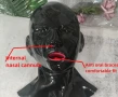 Естествена 3D латекс маска за глава БДСМ, снимка 2