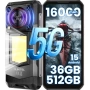 Oukitel WP56 5G 36GB RAM 512GB ROM, 16000 mah батерия, с IP68 защита, снимка 1