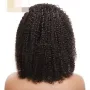 Къса афро къдрава естествена перука, снимка 3